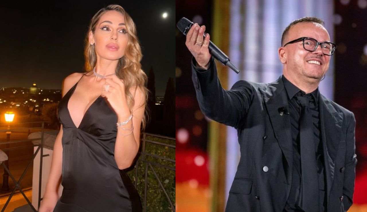 Collage Anna Tatangelo e Gigi D'Alessio