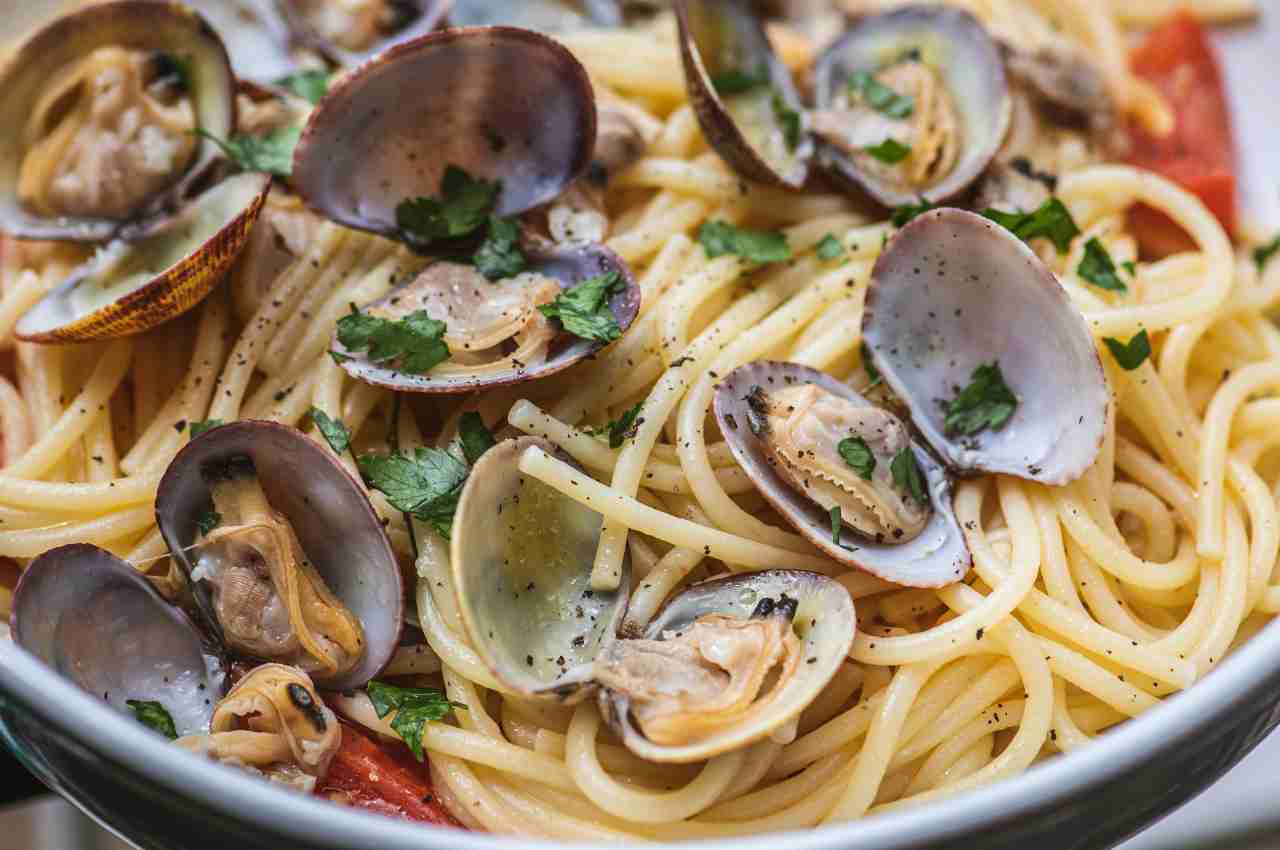 Spaghetti con le vongole