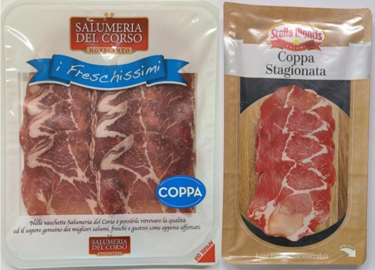 Coppa Salumeria del Corso e Stella Montis richiamati 