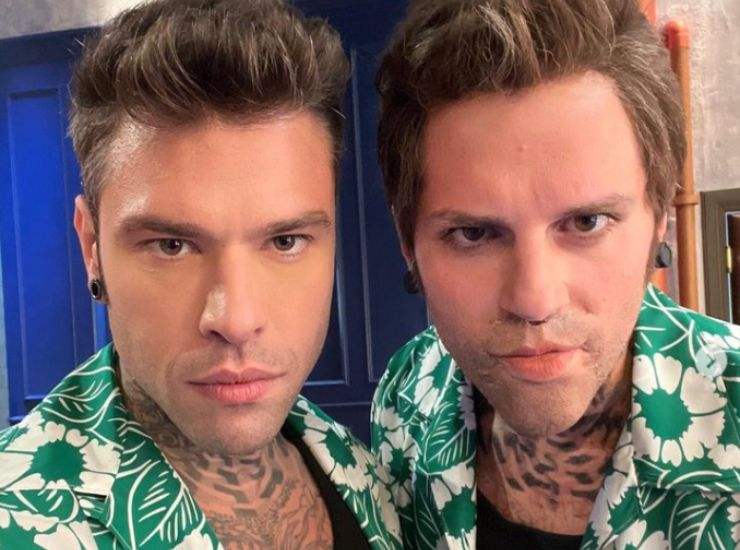 Fedez e Frank Matano selfie