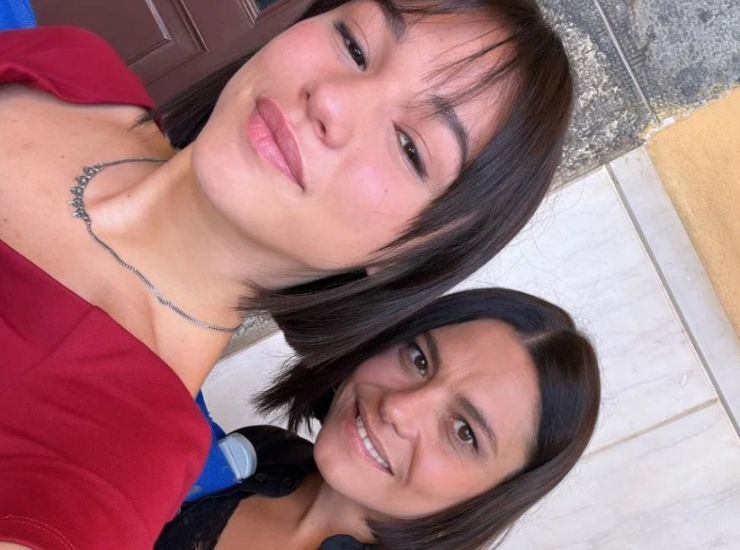 Rosa Ricci e Maria Ricci in un selfie insieme