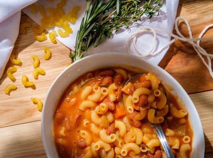 Pasta e fagioli cremosa 