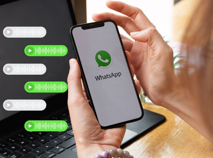 Messaggi vocali su WhatsApp